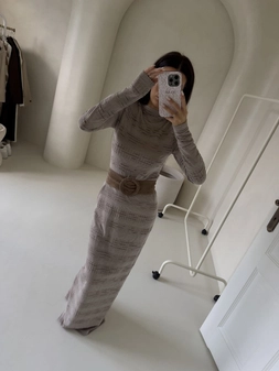 Komplet NIFE – beżowy