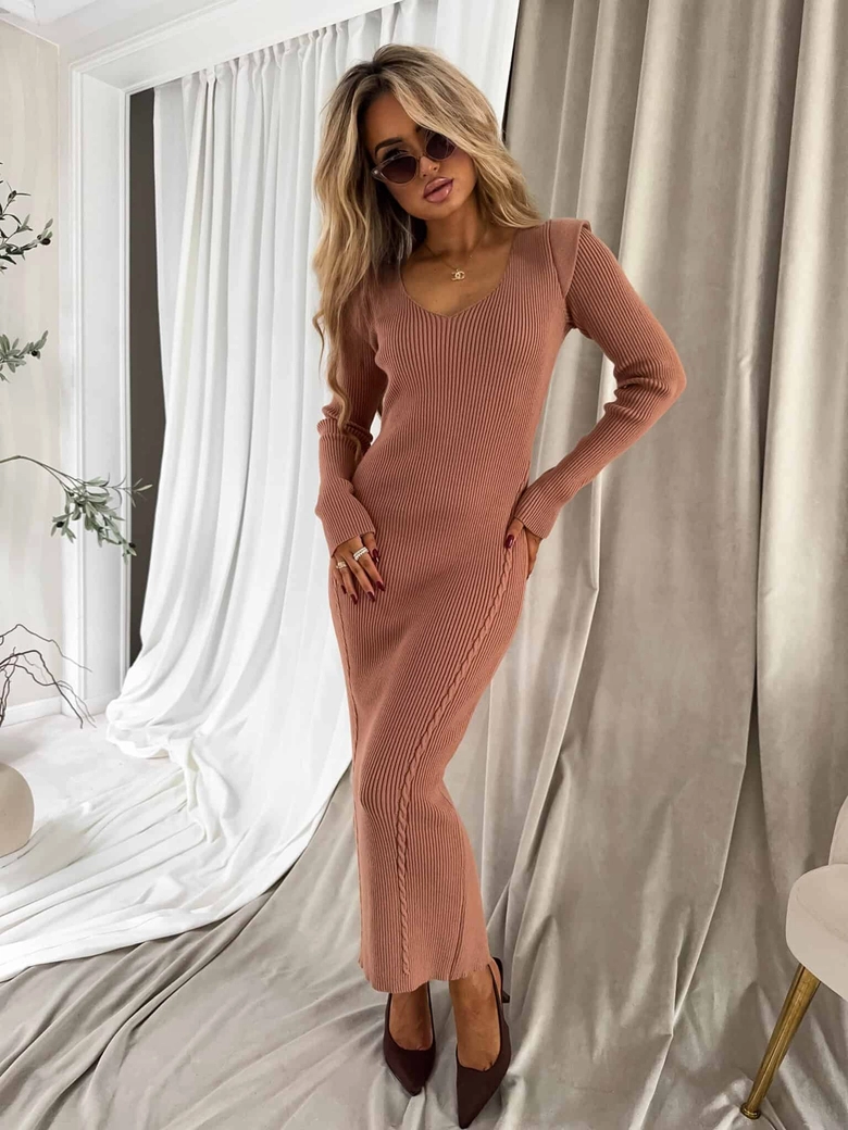 Sukienka LORDIS - carmel