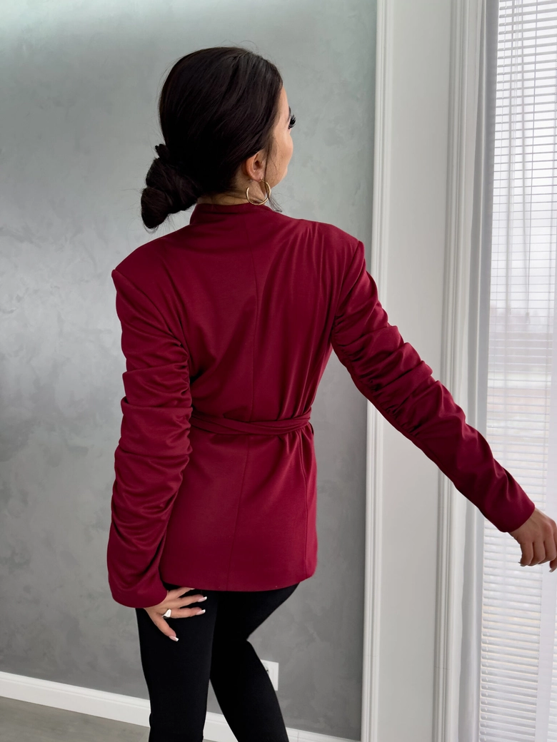 Marynarka ISABELLE – bordo R18983