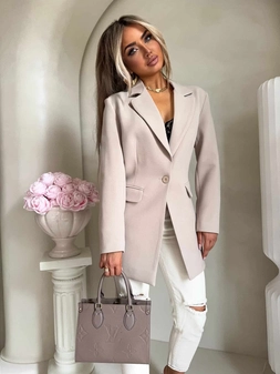 Marynarka LONG – beżowa