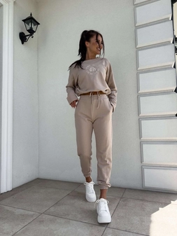 Komplet LOUIS - beżowy