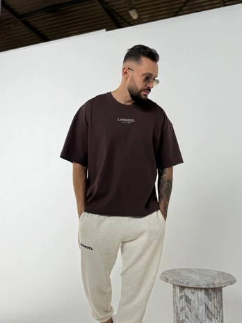 Tshirt CORE czekolada