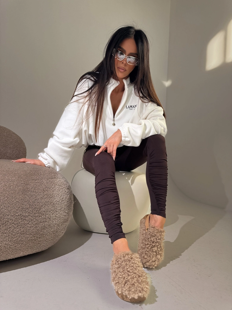 Legginsy CURVE czekolada