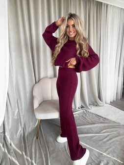 Komplet ANGEL – bordowy