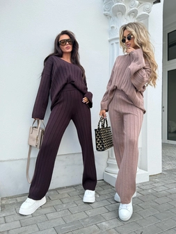 Komplet CANDICE – mokka