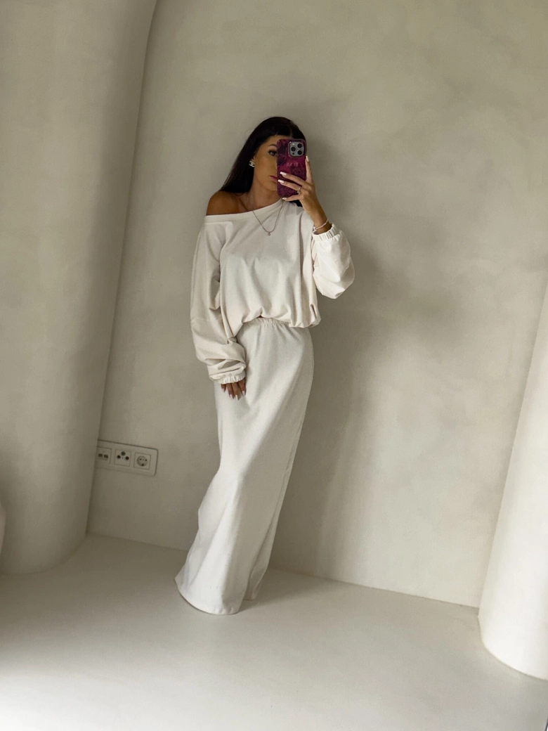 Komplet POLINA – ecru