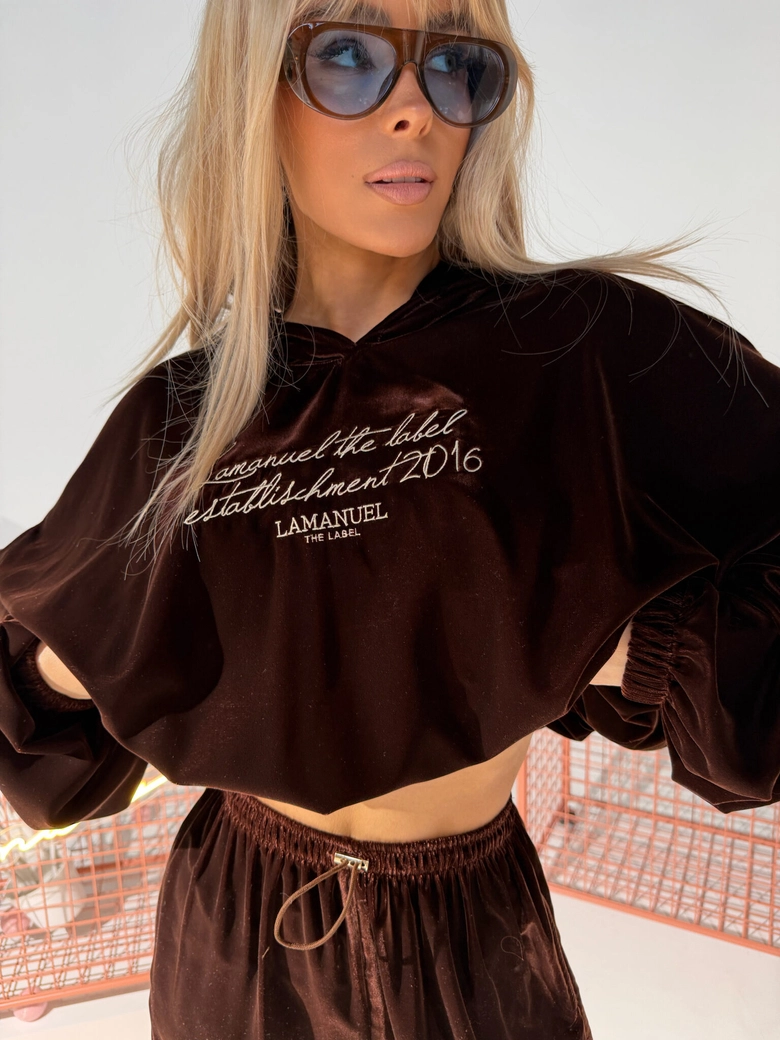 Bluza NUIT czekolada