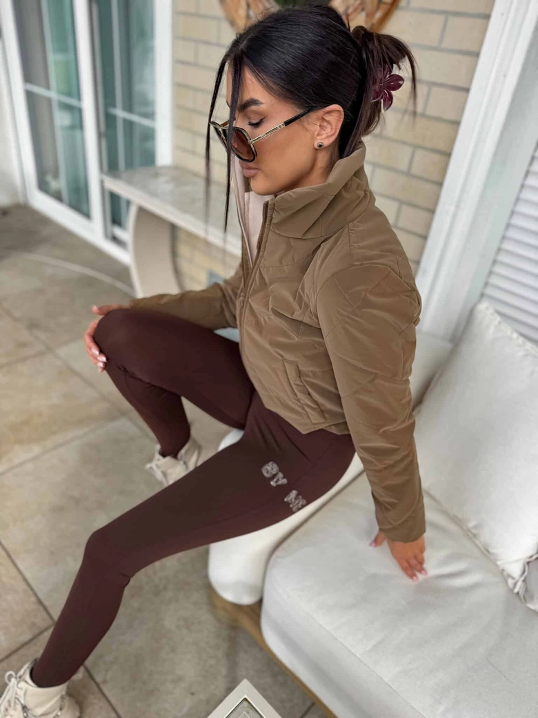 Kurtka VESTE II – brązowa