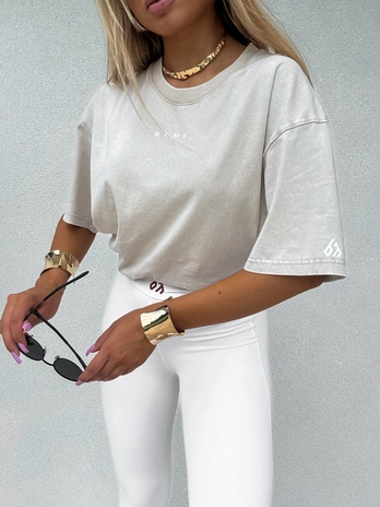 T-shirt PLAY - jasny beż