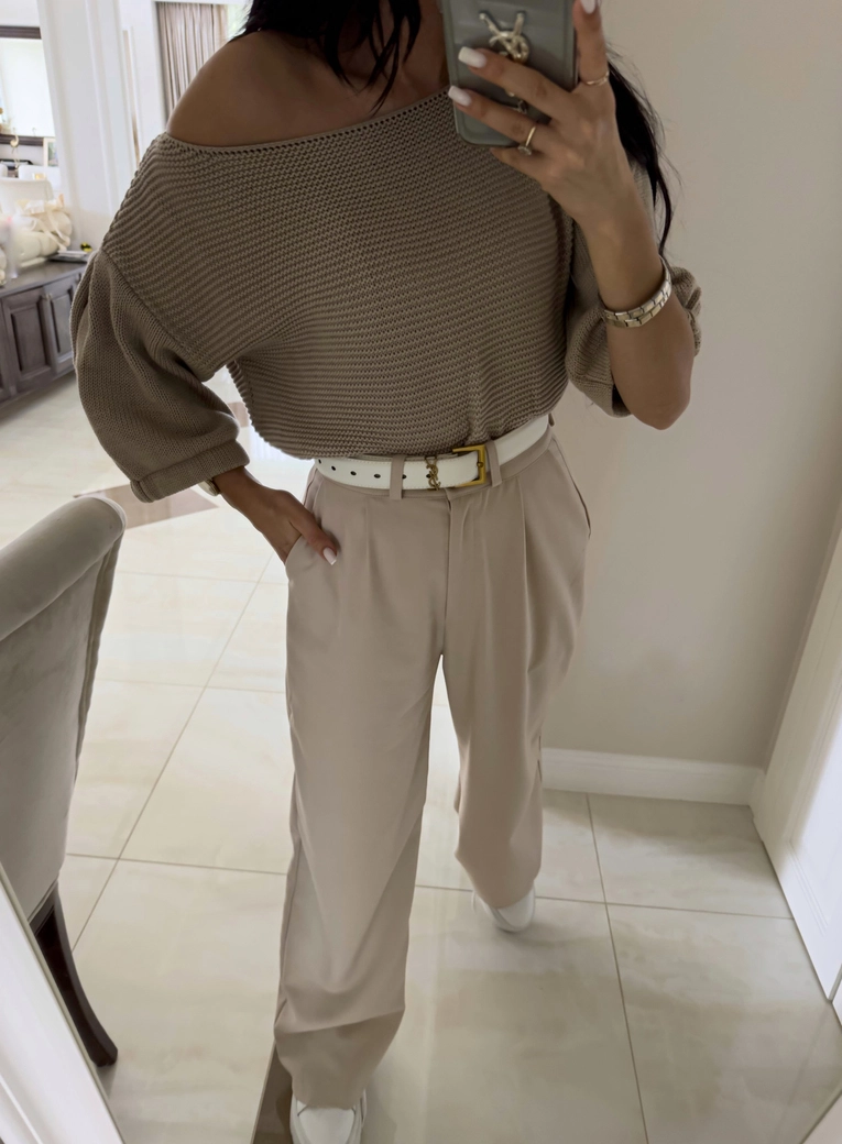 Sweter BONITO – beżowy