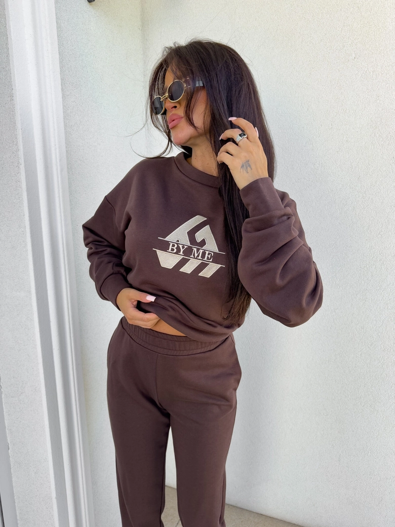 Bluza LUXIT – czekoladowa