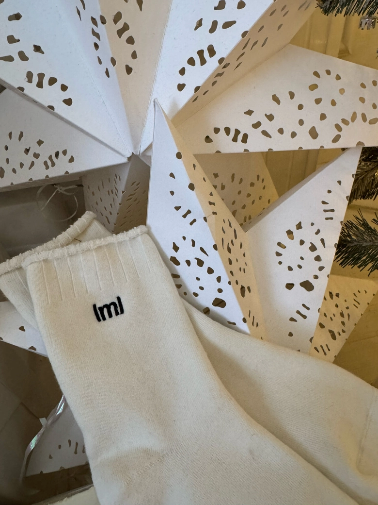 Skarpety PRESENT beż