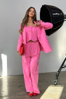 Marynarka damska BG Daylight | róż R21102