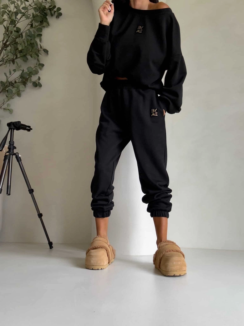 Spodnie DEJW – czarne