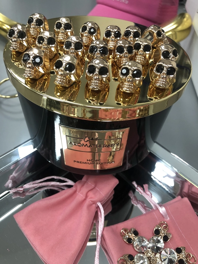 Charms zawieszka ozdoba do butów czaszka X005