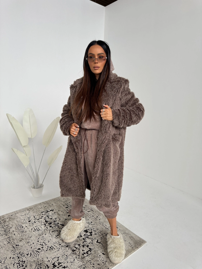 Płaszcz ALPHA czekolada