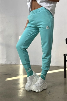 Spodnie damskie BG Brand | mięta T20717
