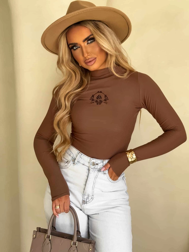 Bluzka SKIN MEDIOLAN – latte