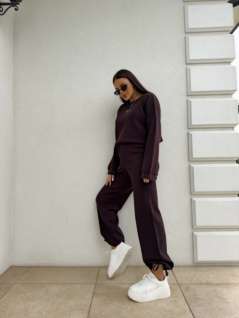 Komplet CANVAS – czekoladowy