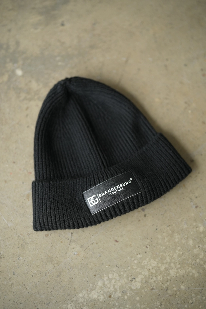 Czapka BG Teddy | czarny K17958