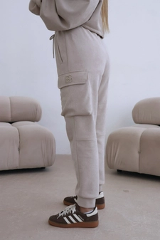 Spodnie damskie BG Army | beż