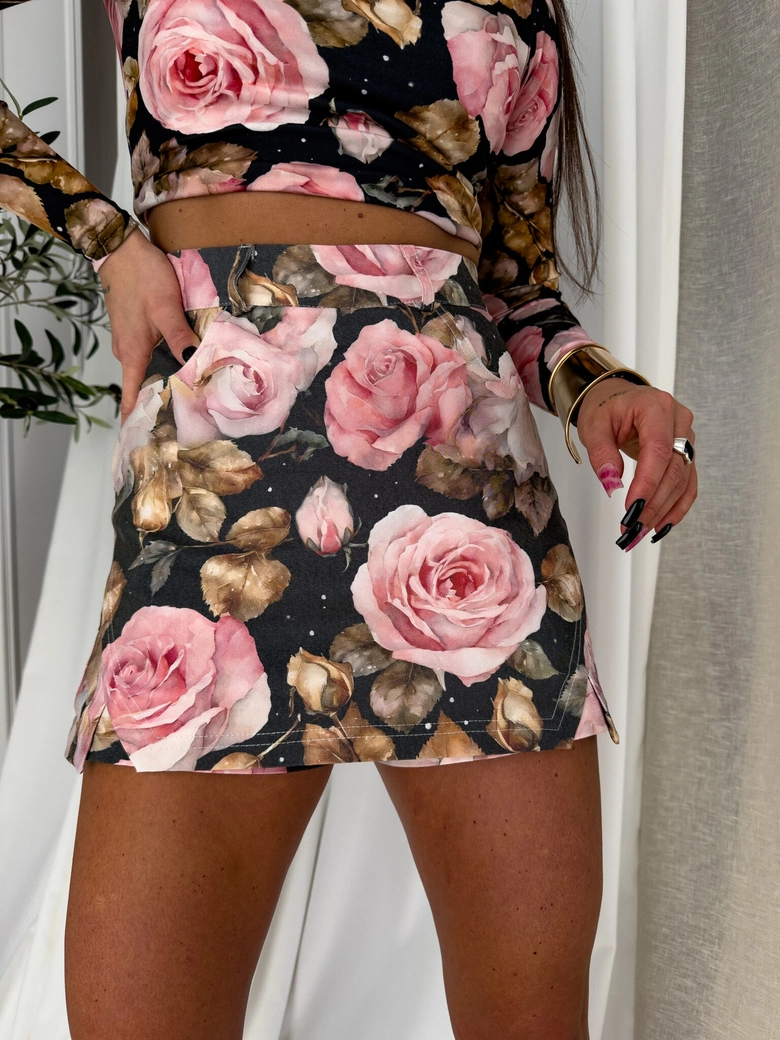 Spódnico-szorty ICON jeans - rosa