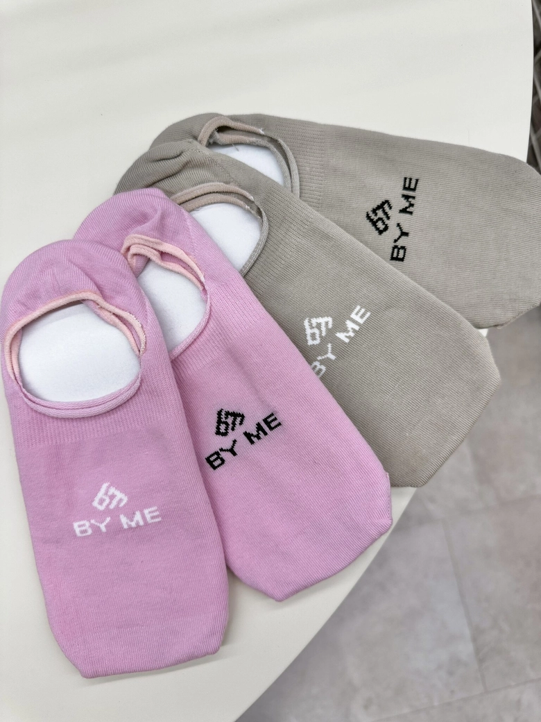 Mikrostopki By Me – różowe z czarnym logo DOSTĘPNE OD 30.06.2025r.