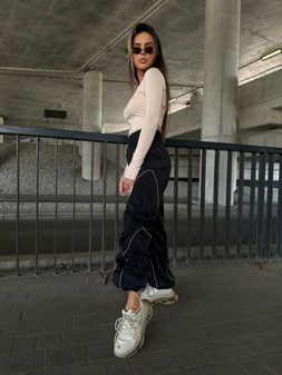 Spodnie OWN IT czarne T15977