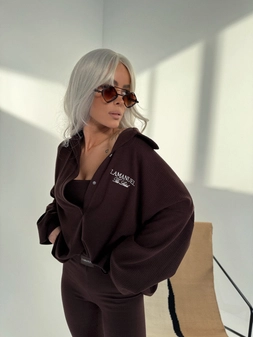 Bluza SEPARATE czekolada