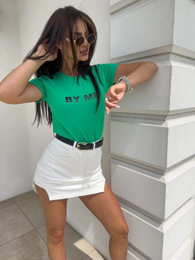 T-shirt GLAMOROUS - zieleń C16555