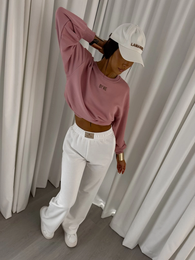 Bluza COTTON - brudny róż