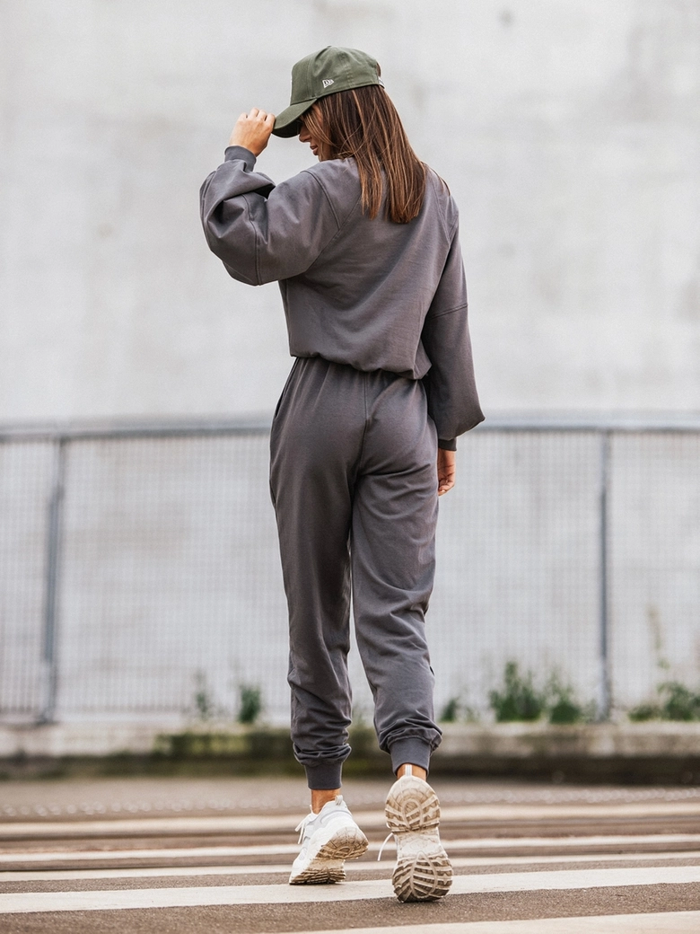 Bluza dresowa grafitowa Roxie CY471