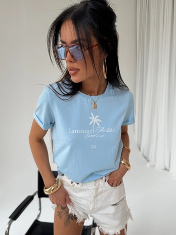 Tshirt MALIBU błękit