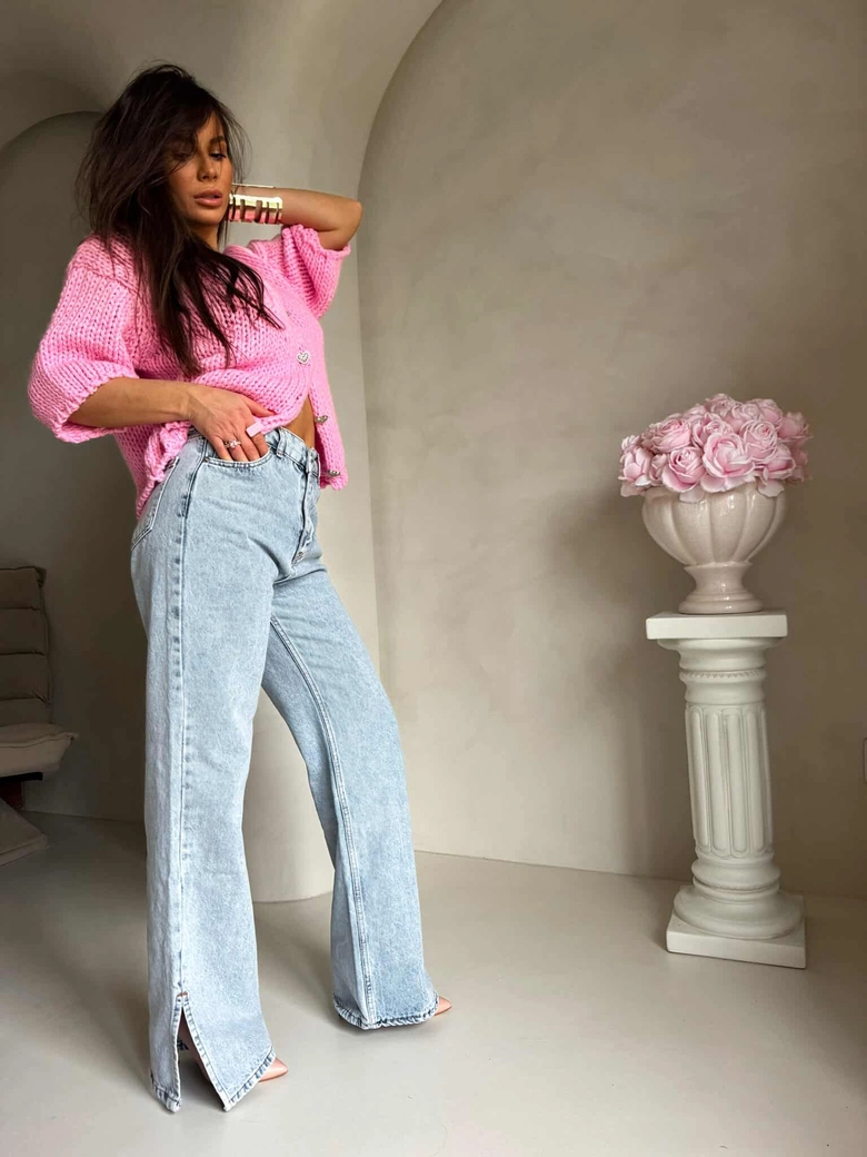 Kardigan ROYAL - różowy