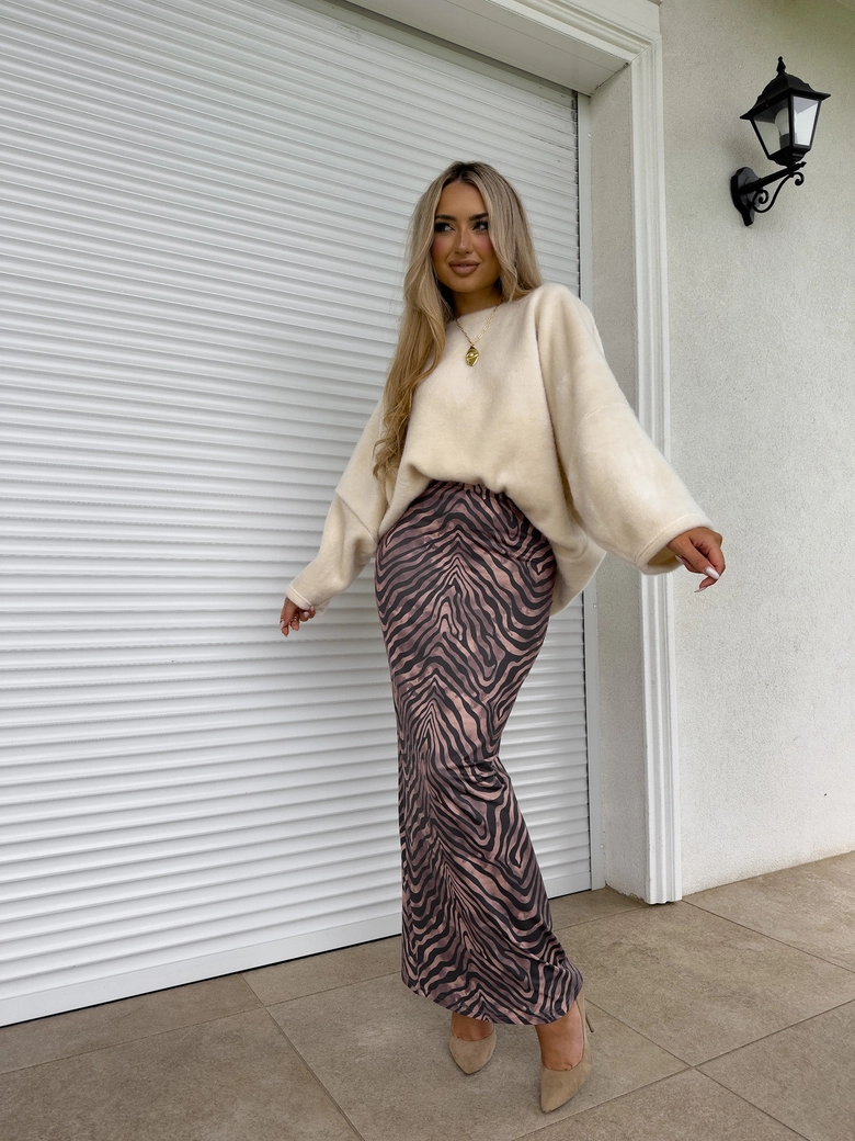 Sweter ALPAKA - beżowy E16658