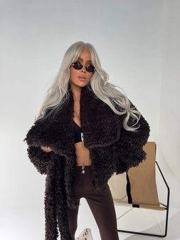 Kurtka DRAMATIC czekolada