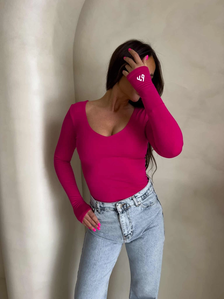 Bluzka VENEZIA - fuksja