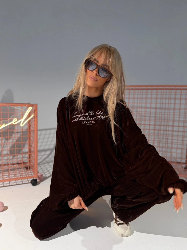 Bluza NUIT czekolada