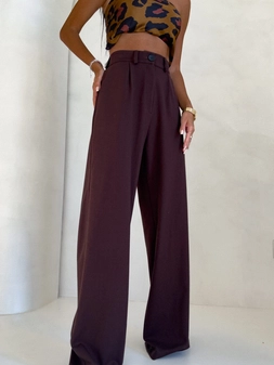 Spodnie SIMPLE - czekoladowe