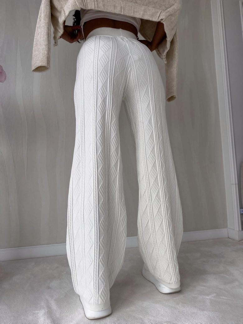 Spodnie SAMIRA - ecru