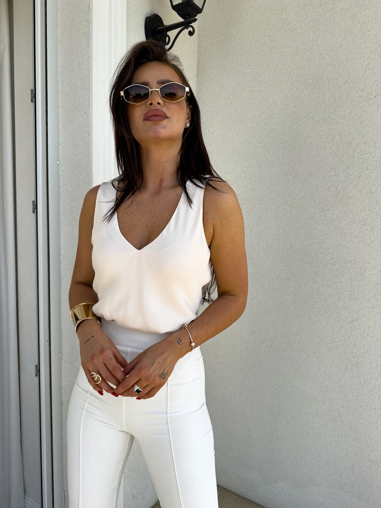 Top SATYNA – jasny beż