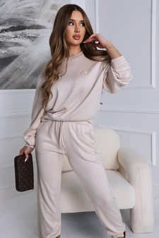 Komplet damski BG Vinci | beżowy