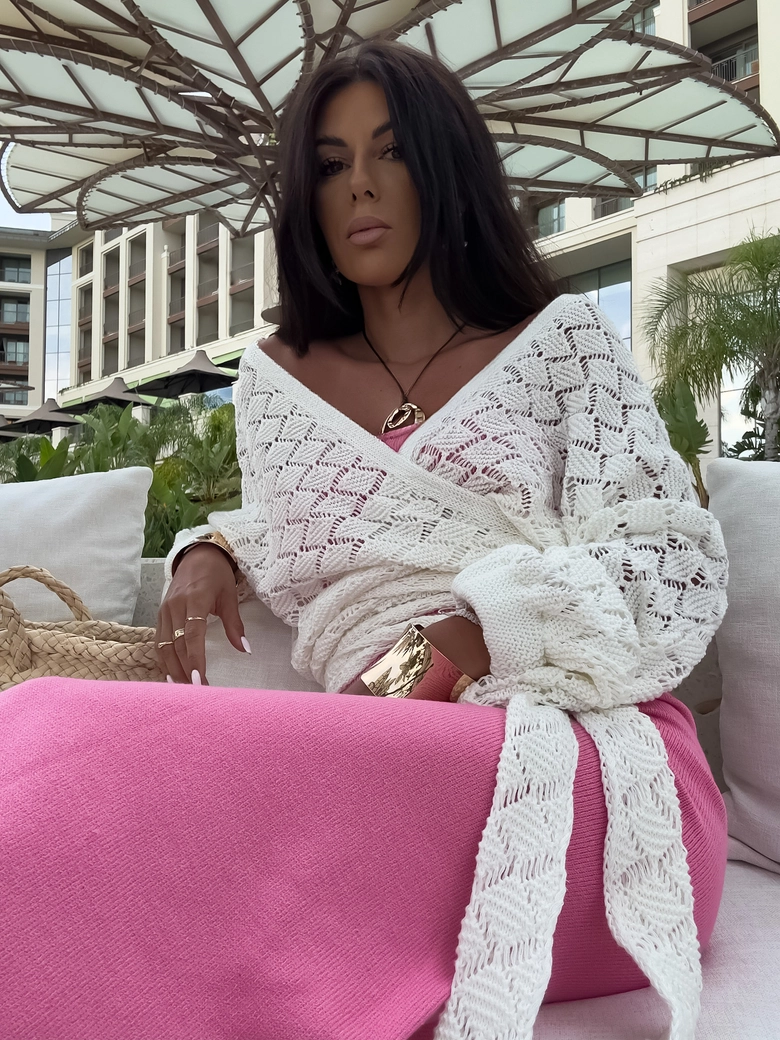 Kimono AMEIRO - ecru