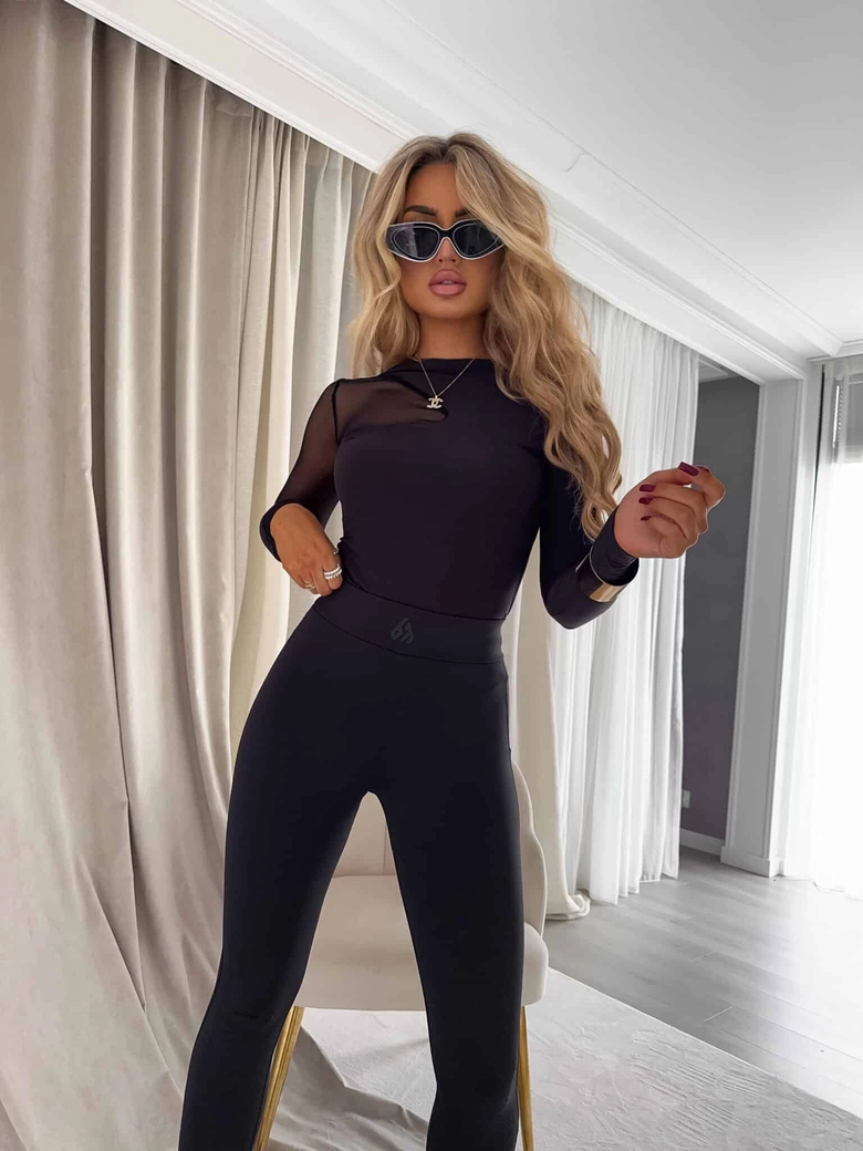 Bluzka SUZI – czarna