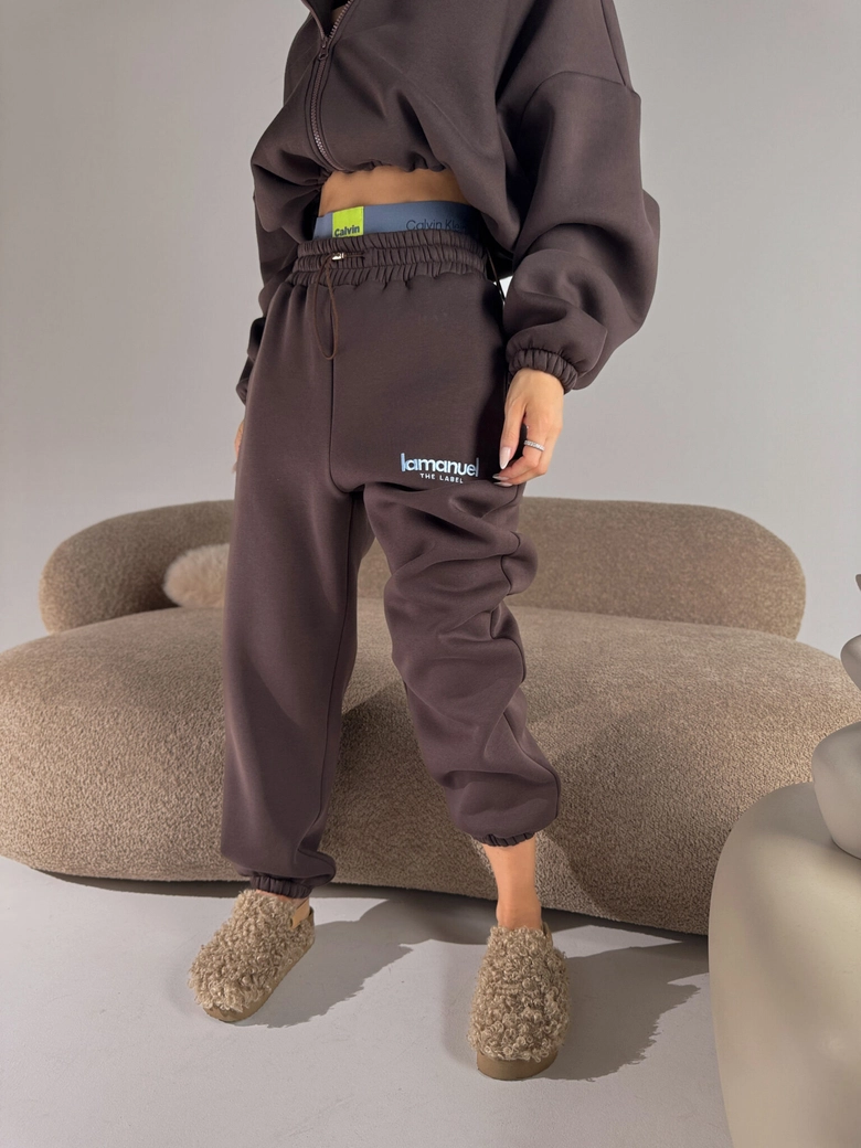 Spodnie CREAMY czekolada