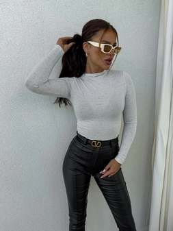 Bluzka SKIN print – marble C16826