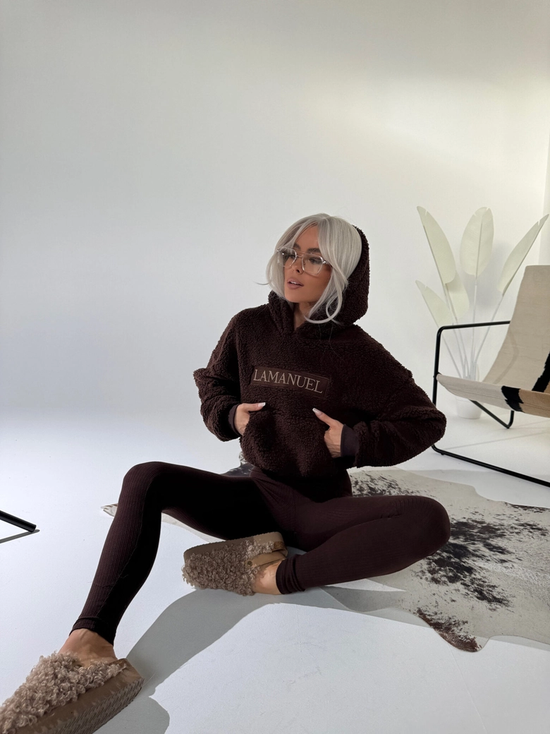 Bluza PUFFY czekolada