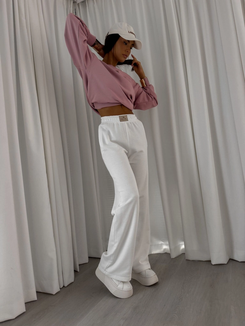 Bluza COTTON - brudny róż