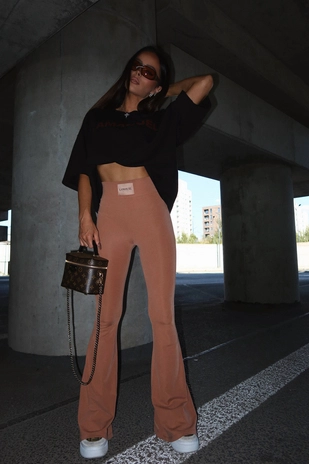 Legginsy BLESSED mokka