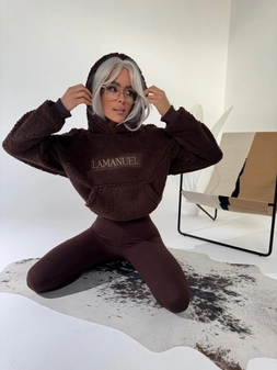 Bluza PUFFY czekolada